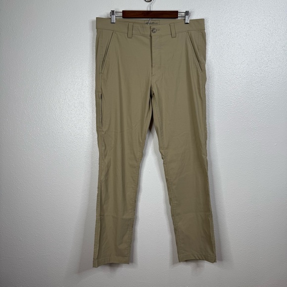 Eddie Bauer Other - Eddie Bauer Men’s Tan Travex Pants‎ Size 34x32